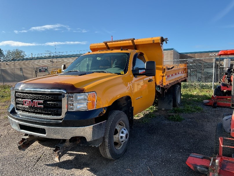 2013 GMC 3500HD-One Ton Truck and Plow