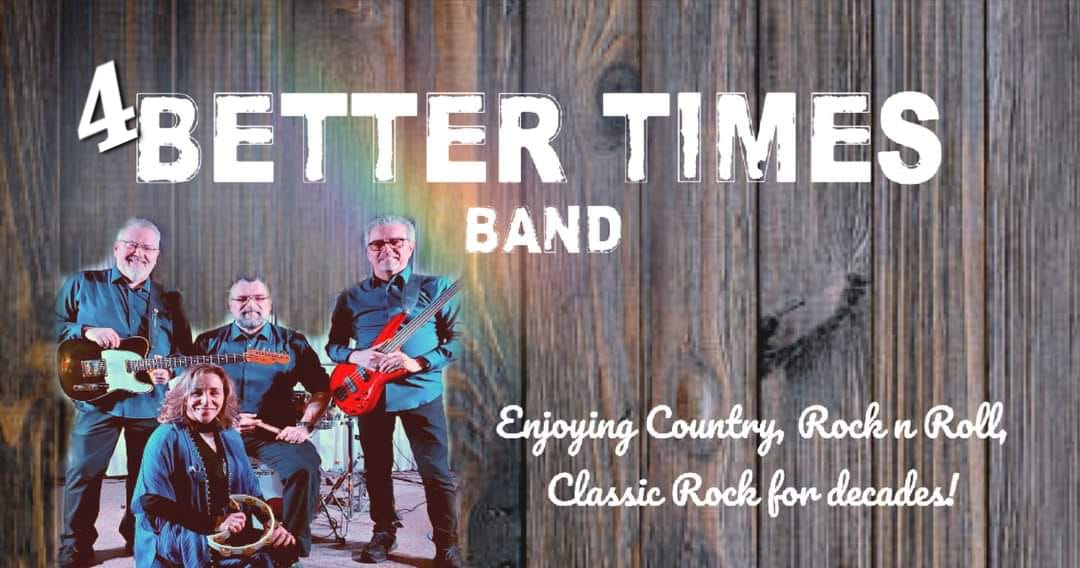 Band members of Better Times pose for a photo
