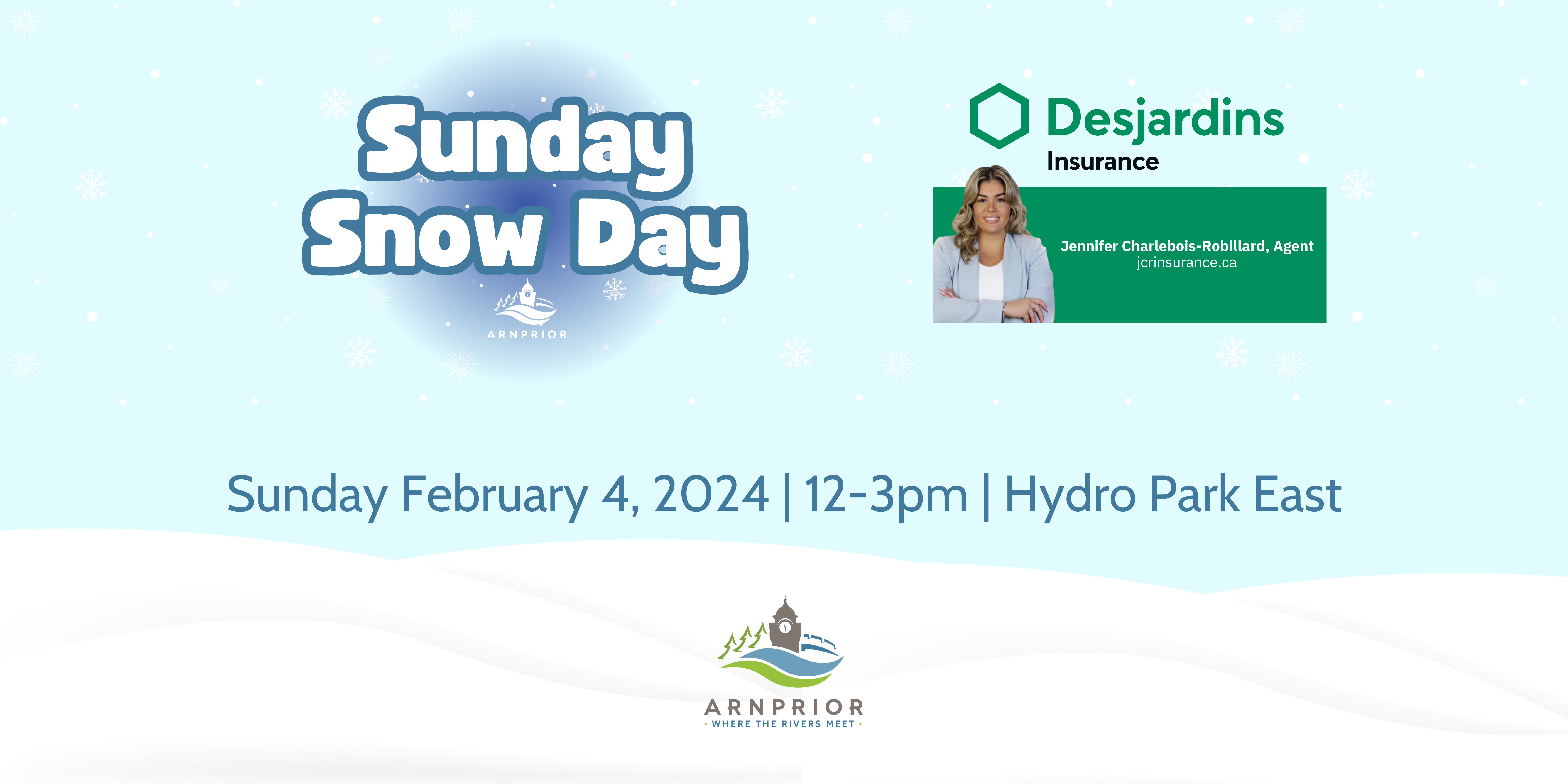 Sunday Snow Day poster